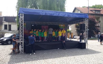 Parada učenja  – naš zbor in Zlatko