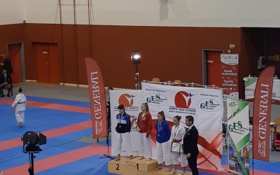 Državna podprvakinja v karateju